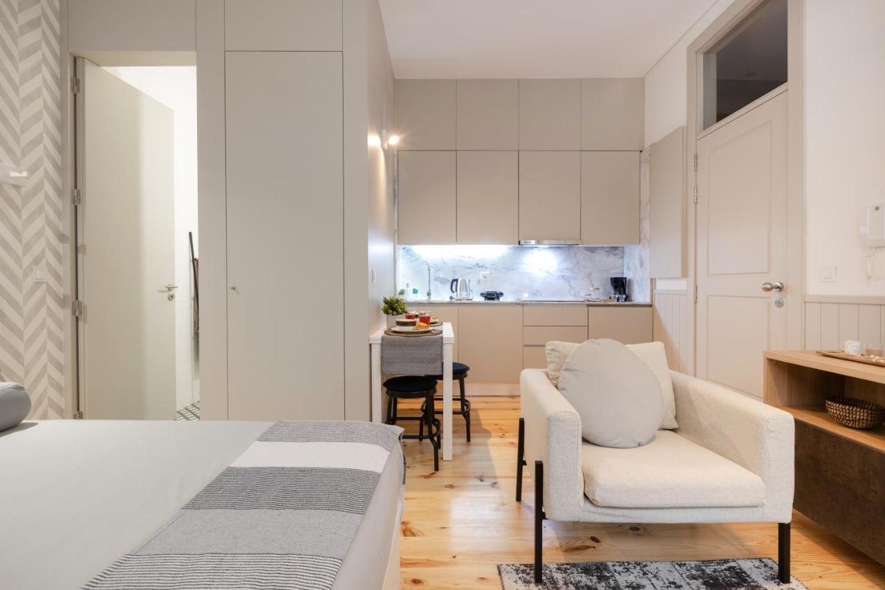Sol Modern Studio @ Batalha Metro ปอร์โต ภายนอก รูปภาพ